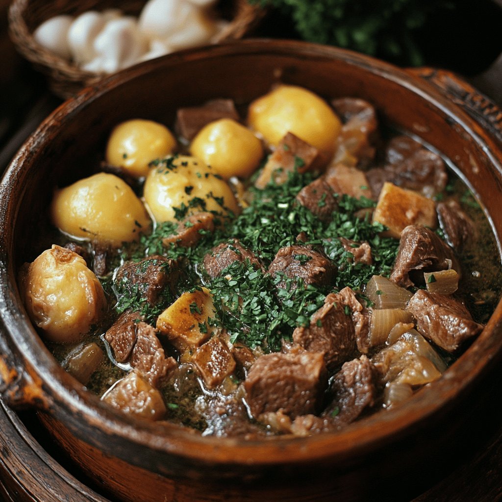 Traditional Hasenpfeffer Stew