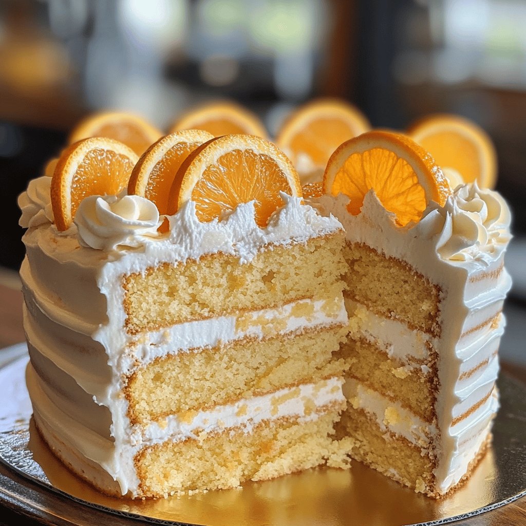 Classic Orange Slice Cake