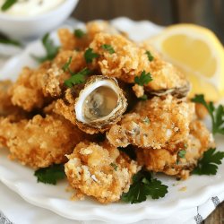 Crispy Deep-Fried Oysters