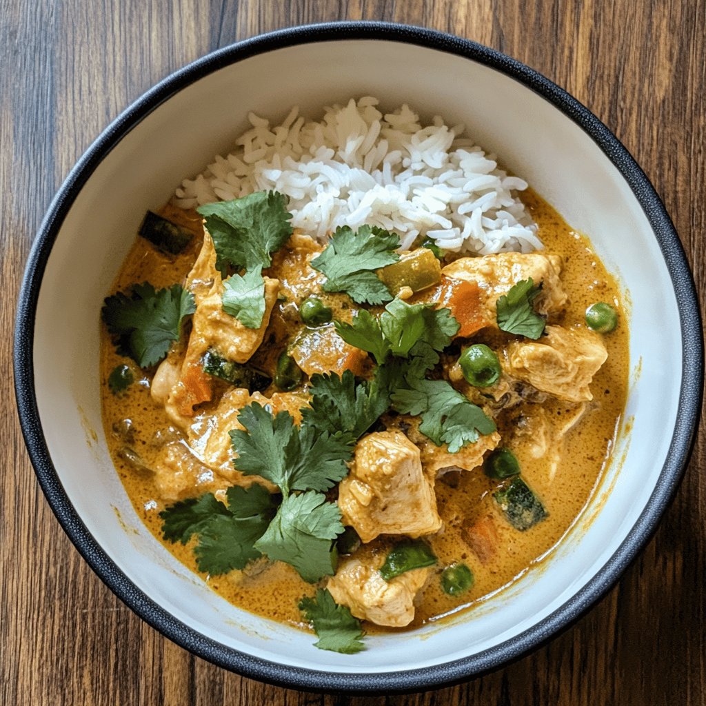 Slow Cooker Chicken Curry