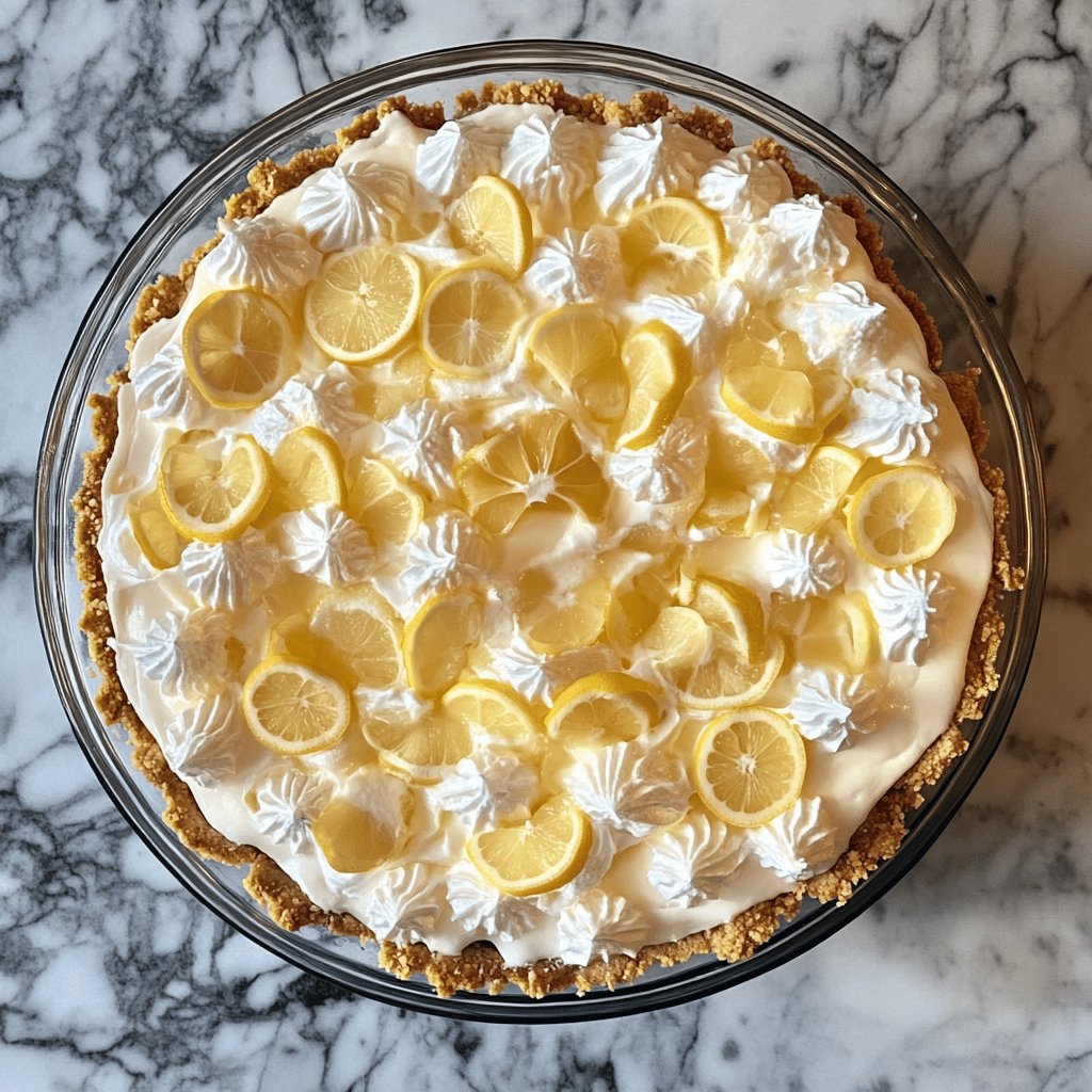 Classic Lemon Icebox Pie