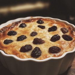 Clafoutis au raisin muscat