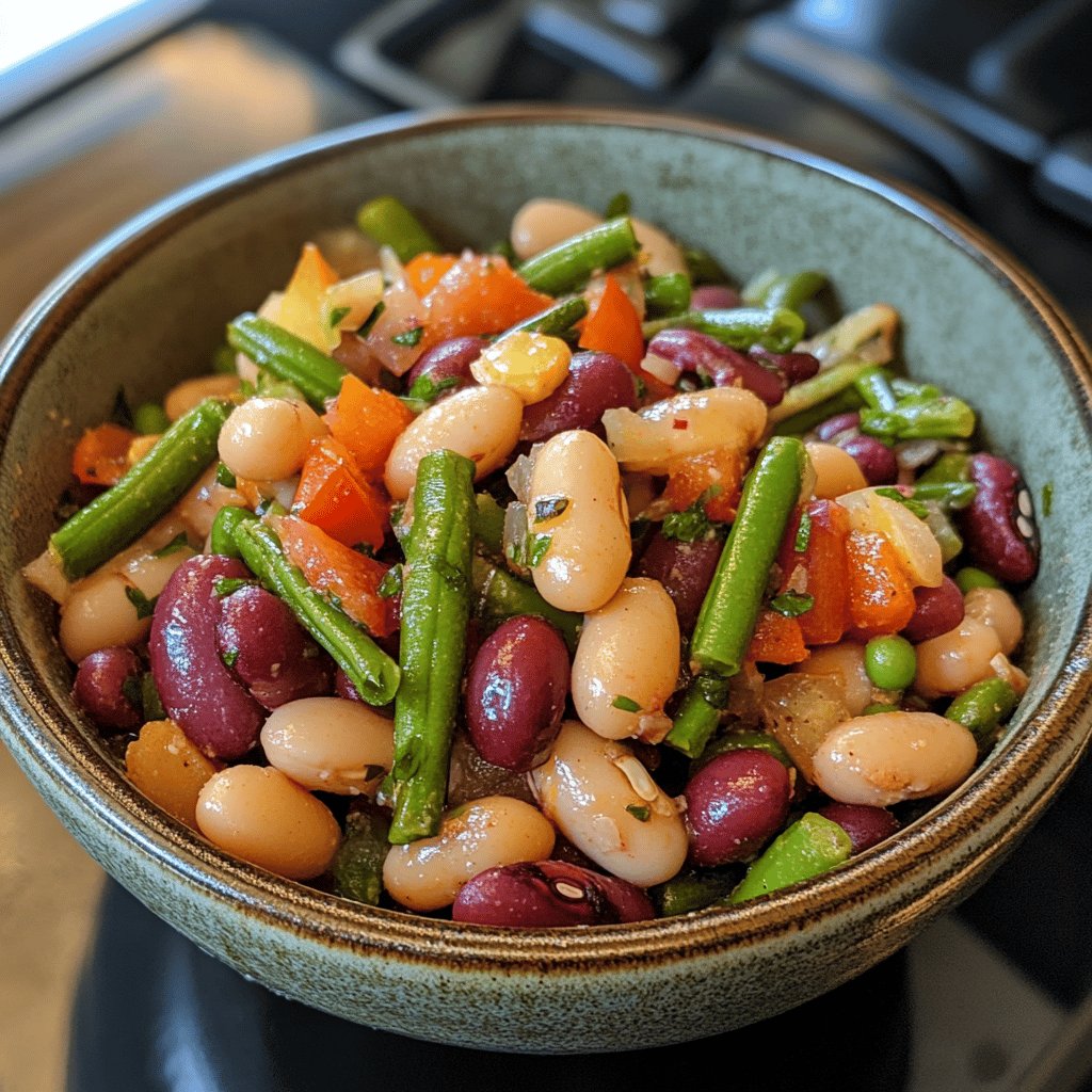 Simple Three Bean Salad