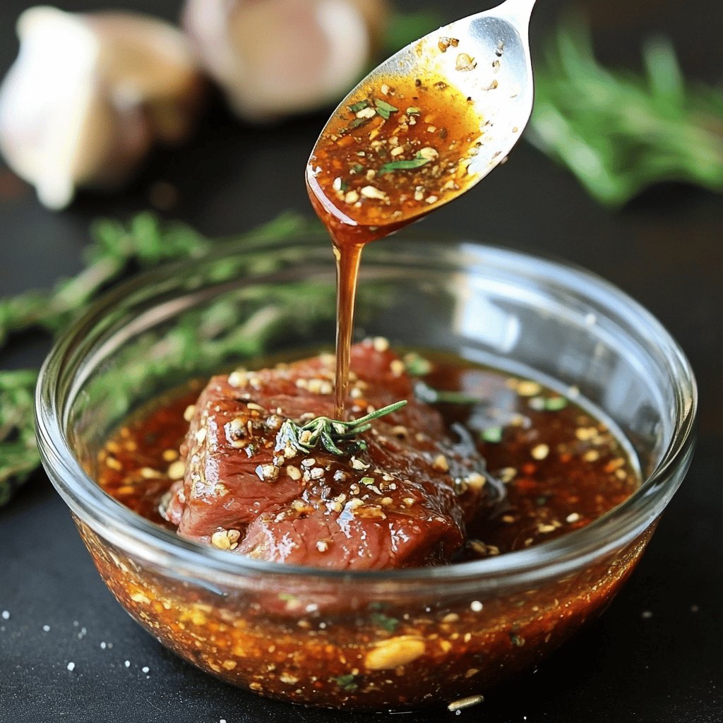 Marinade pour filet mignon de porc