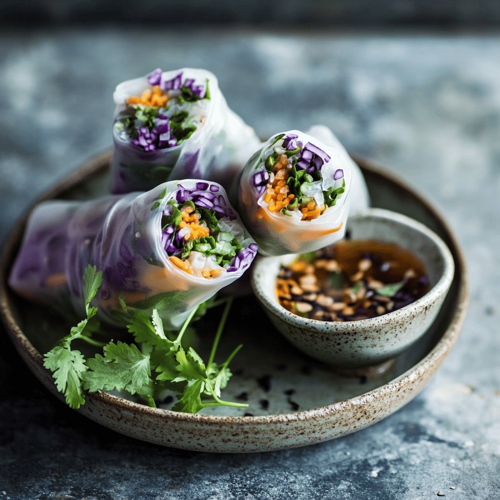 Fresh Vietnamese Spring Rolls