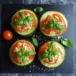 Tomates et courgettes farcies