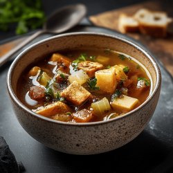 Soupe de légumes maison