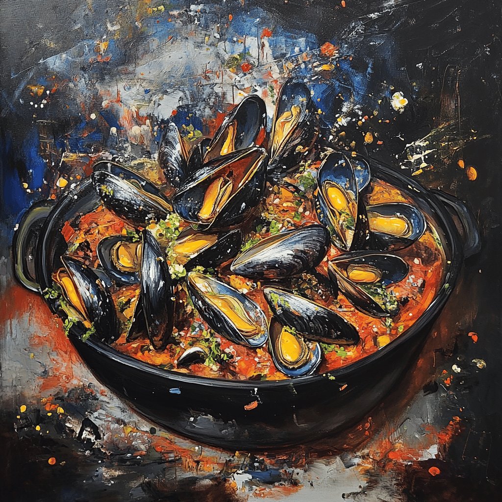 Brasucade de moules du Languedoc