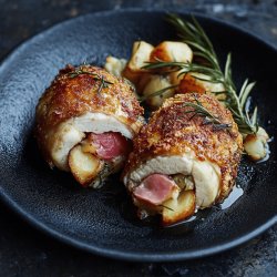 Cordon bleu au four