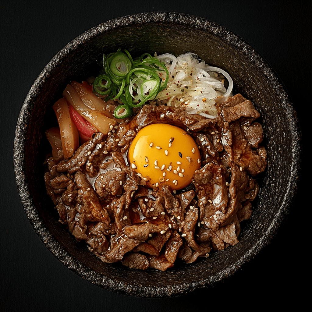 Gyudon Japonais