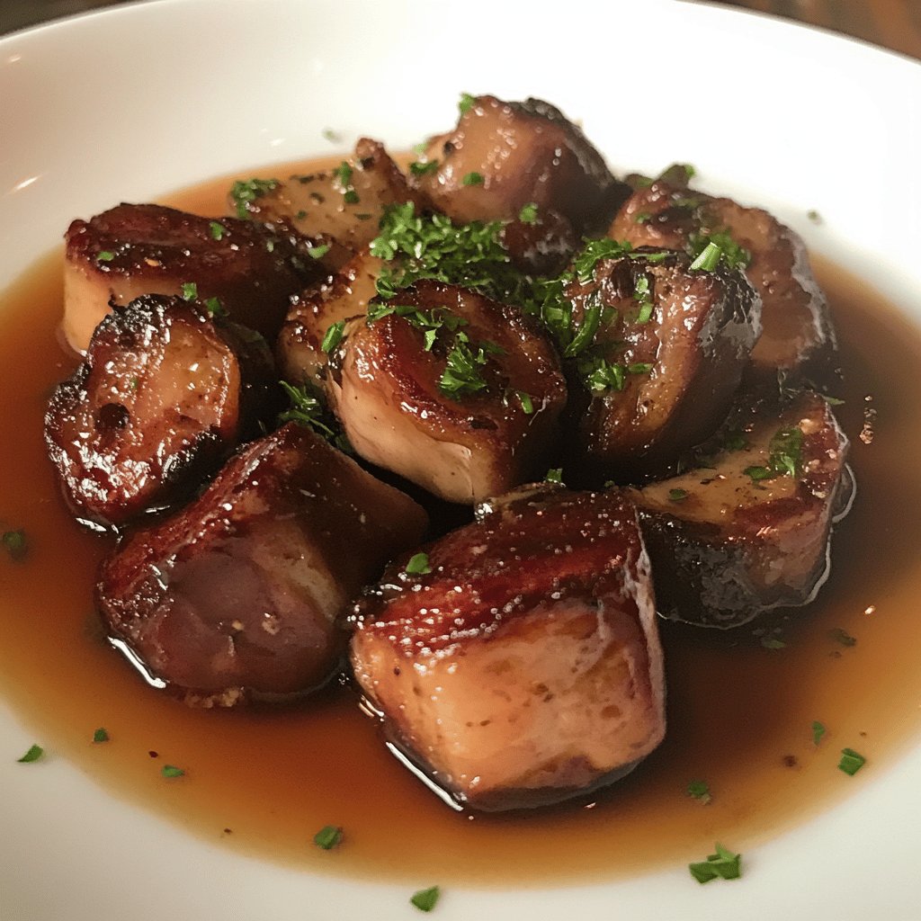 Joues de porc en daube savoureuse