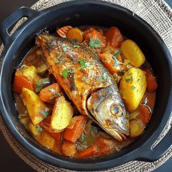 Tajine de poisson aux légumes