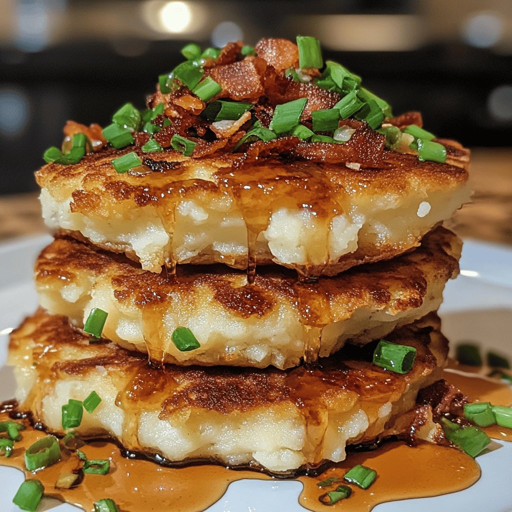 Crispy Mashed Potato Pancakes