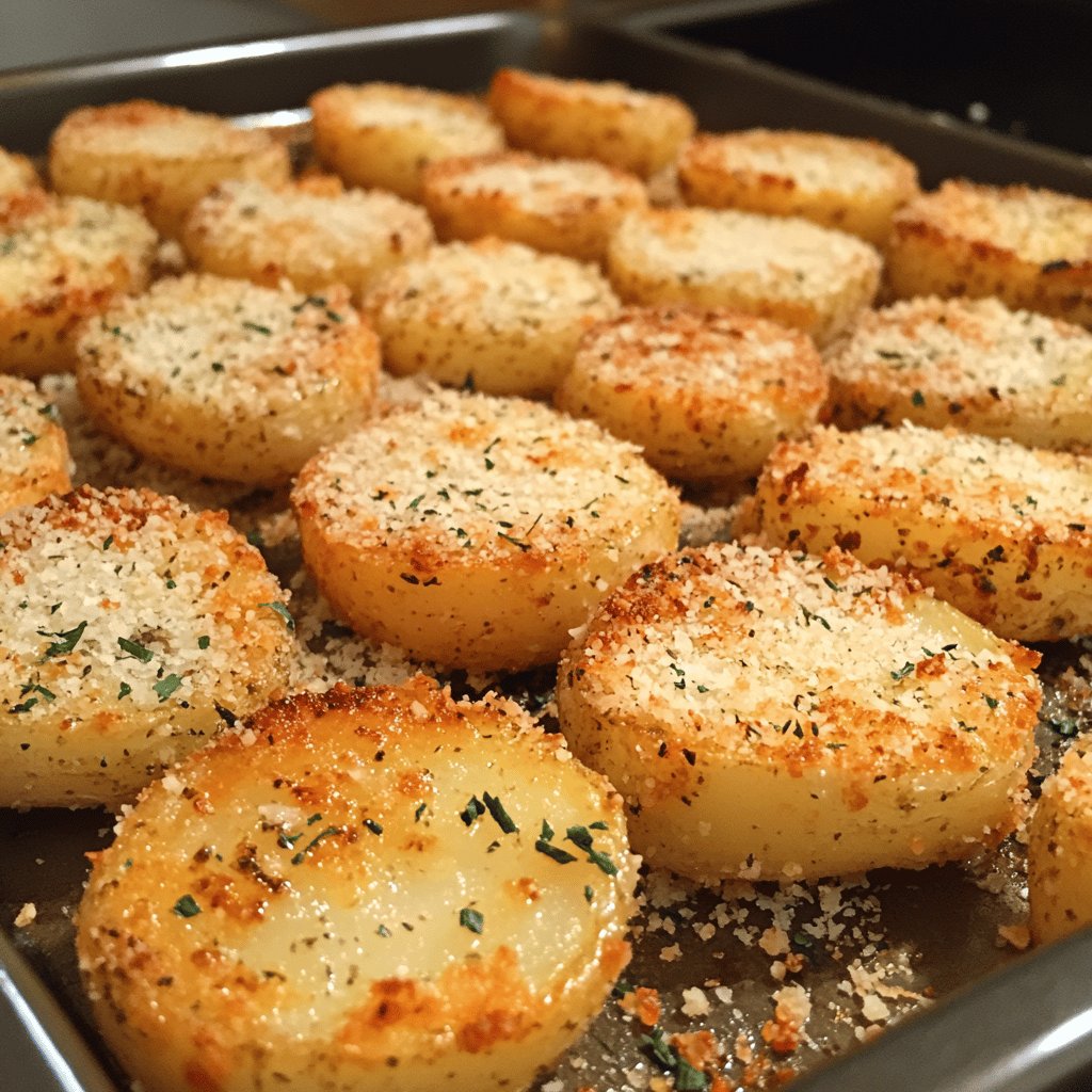 Parmesan-Crusted Roasted Potatoes