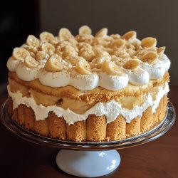 Banana Pudding Poke Cake