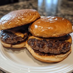 Air Fryer Burgers