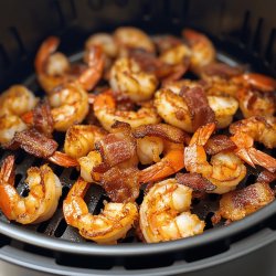 Air Fryer Bacon Shrimp