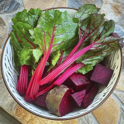 Simple Beet Greens Delight