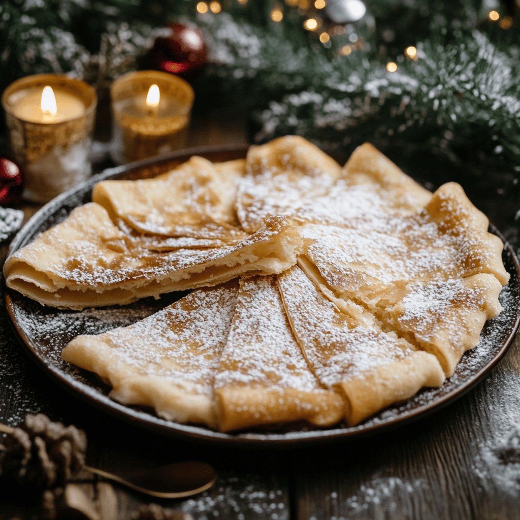 Traditional Norwegian Krumkake