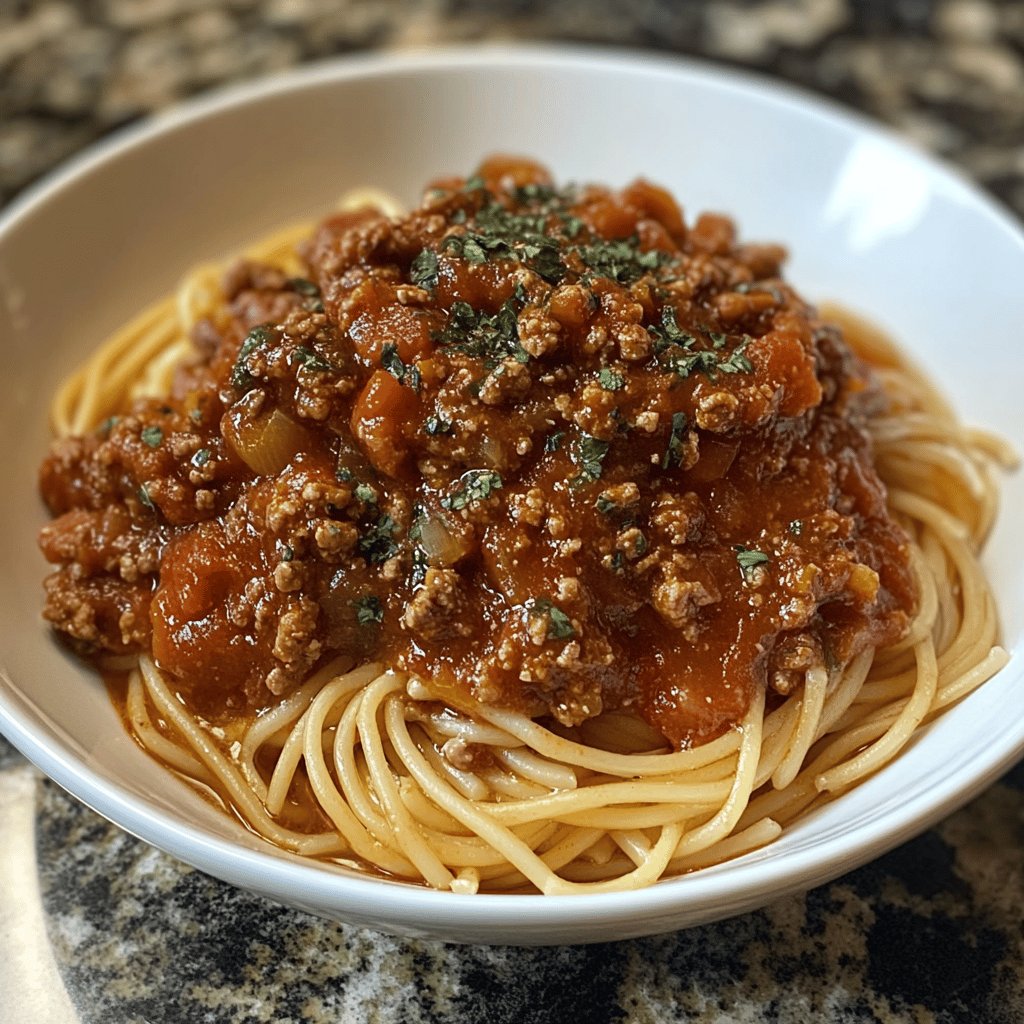 Simple Meat Sauce