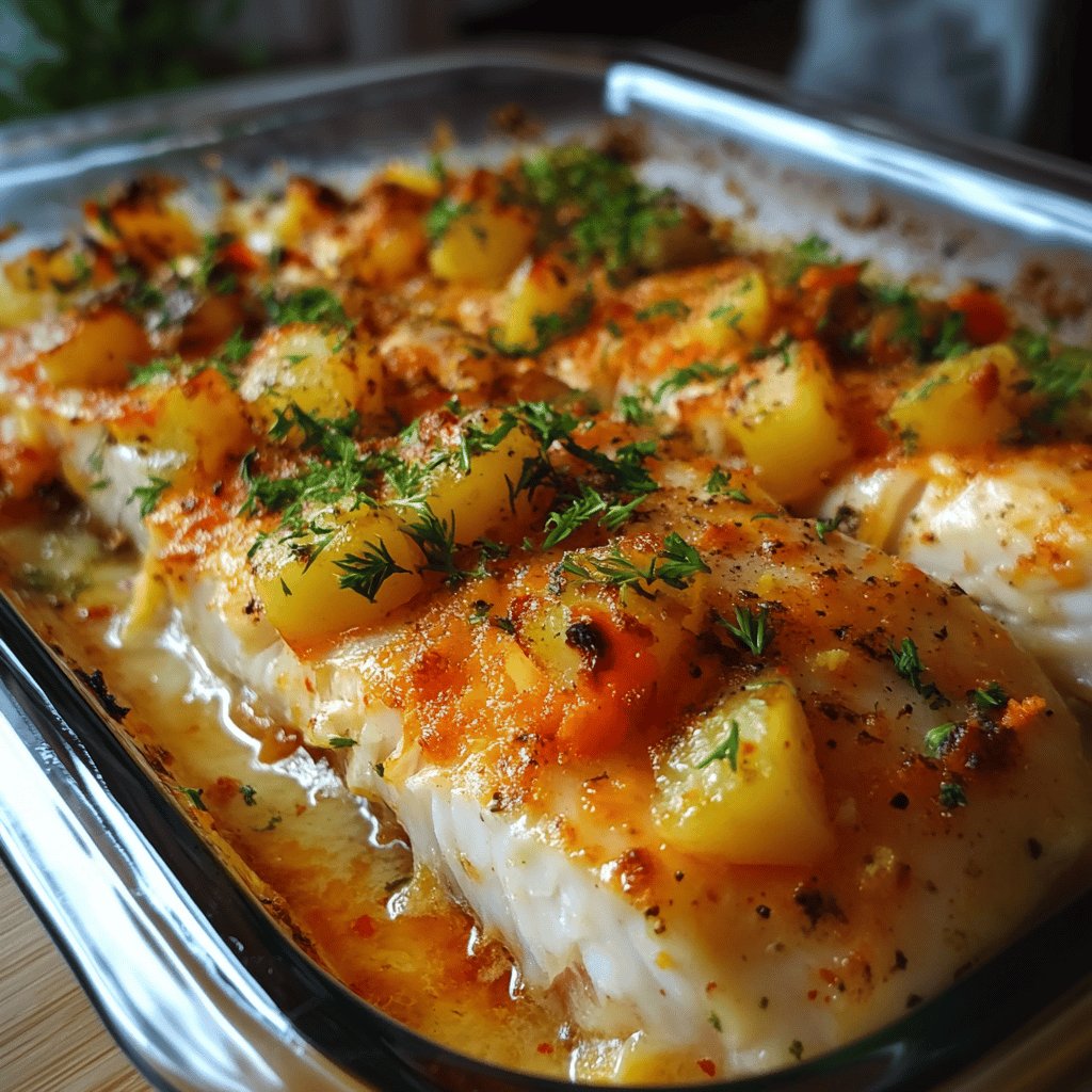 Delicious Baked Fish Fillets