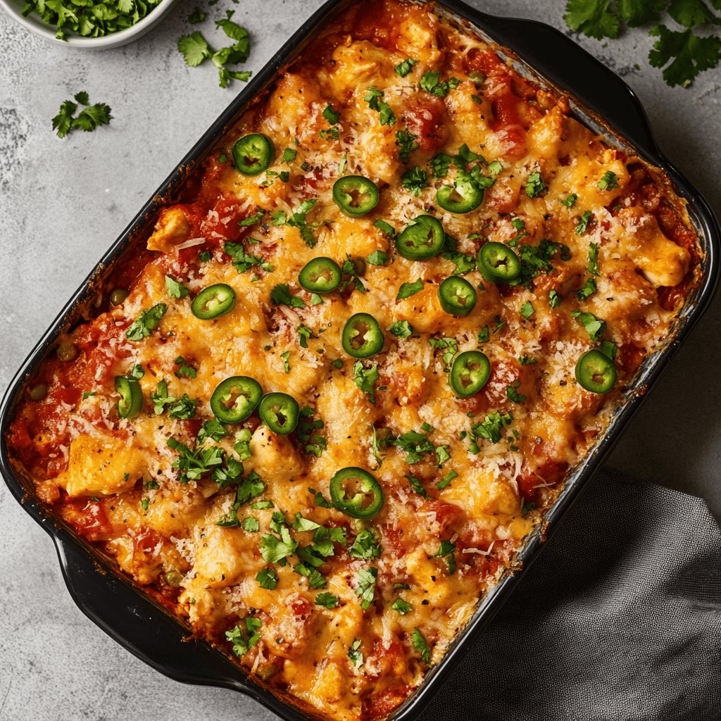 Spicy Keto Chicken Casserole