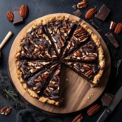 Delicious Chocolate Pecan Pie