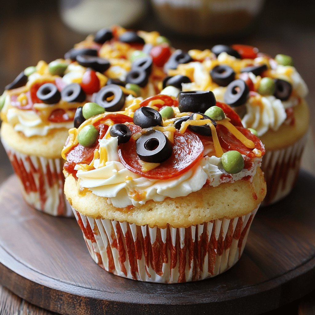 Pizza Cupcakes