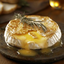 Camembert rôti au Serrano