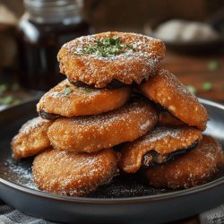 Beignets d'aubergine rapides