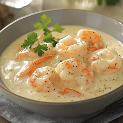 Crevettes au lait de coco