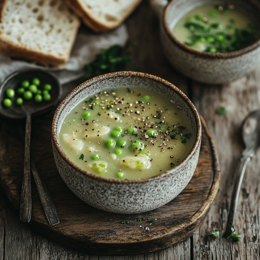 Potage aux pois cassés