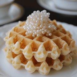 Belgian Waffles with Pearl Sugar