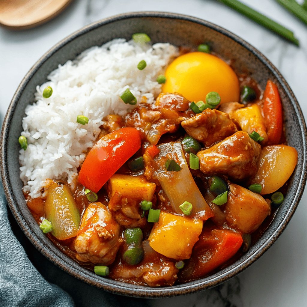 Filipino Chicken Afritada