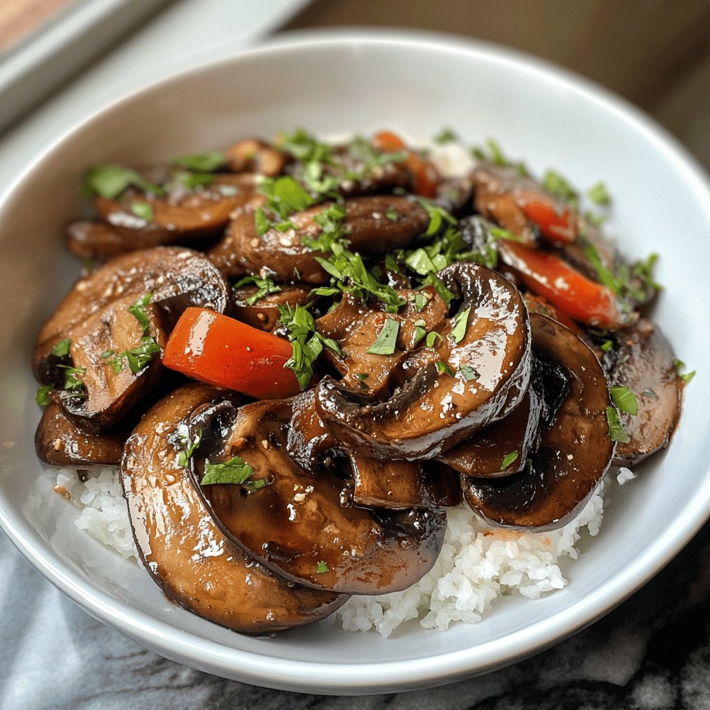 Easy Portobello Sauté