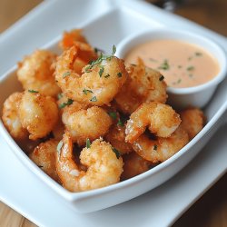 Crispy Popcorn Shrimp