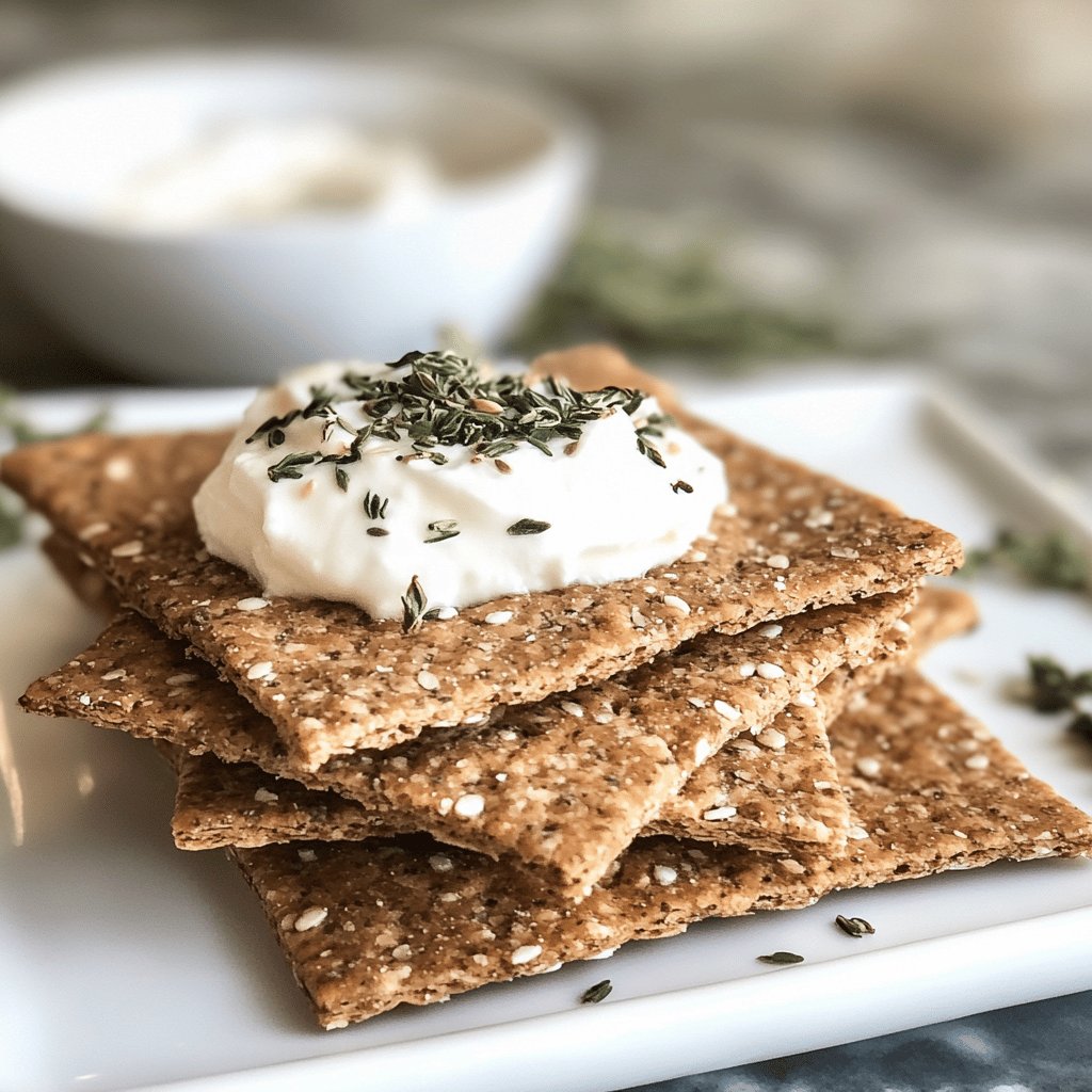 Simple Keto Crackers