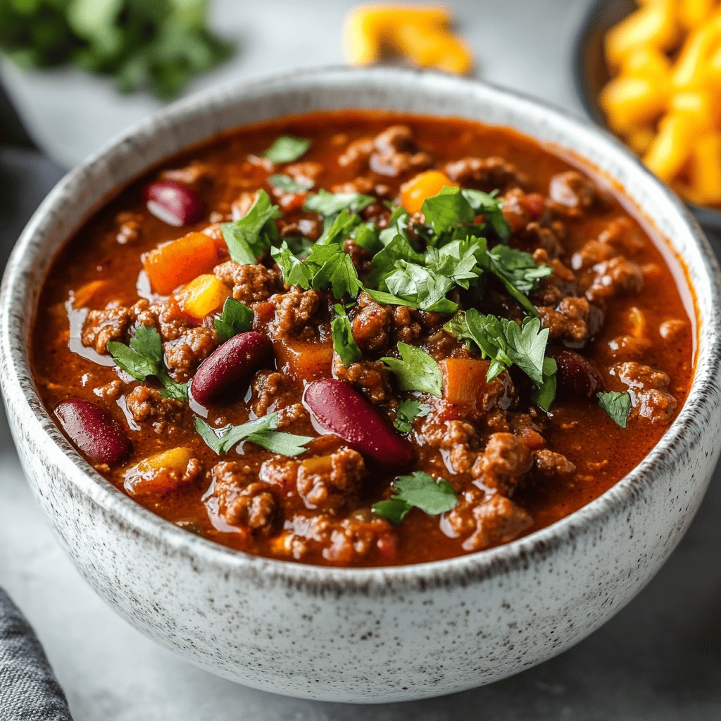 Delicious Homemade Chili