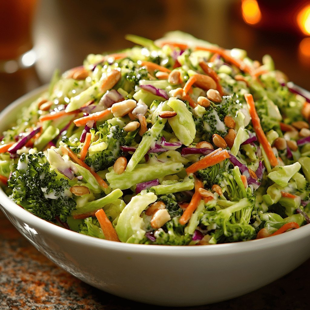 Crunchy Broccoli Slaw