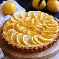 Tarte aux citrons légère