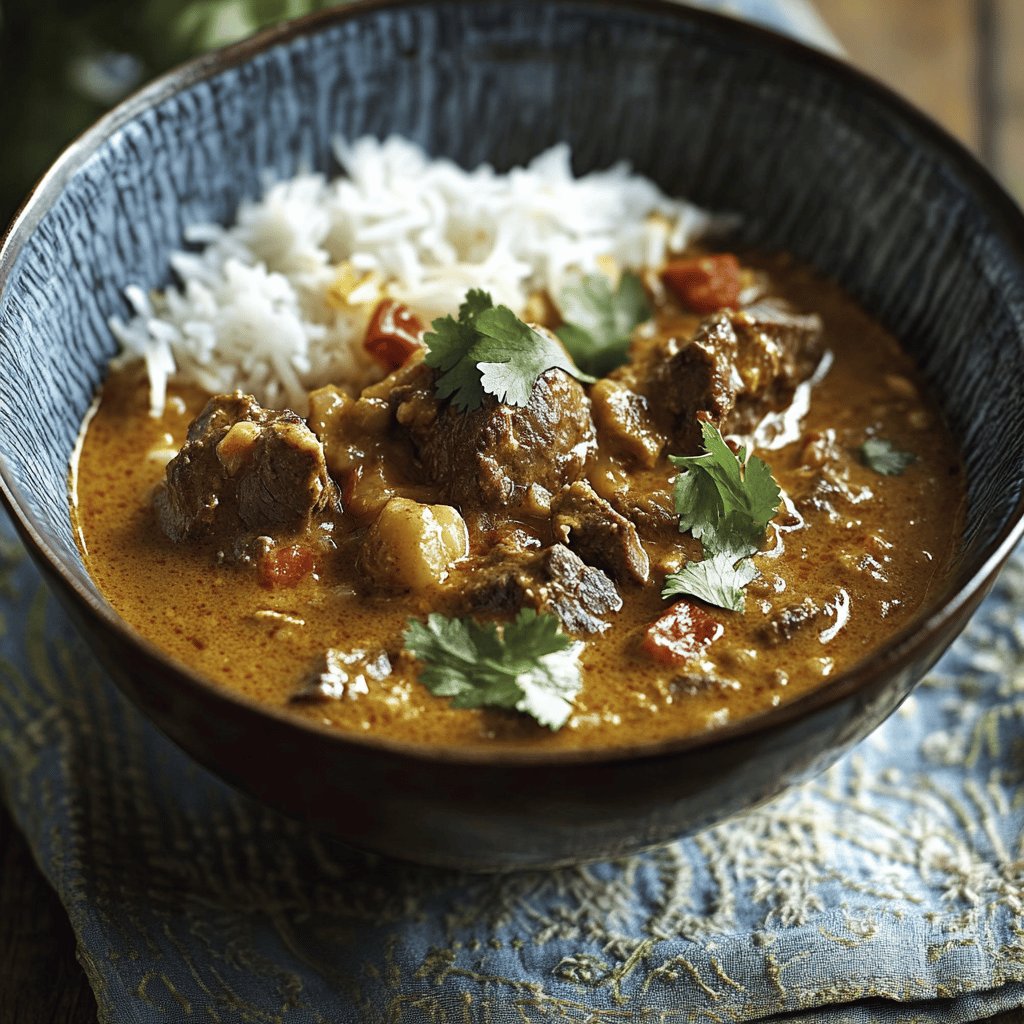 Joue de Boeuf au Curry