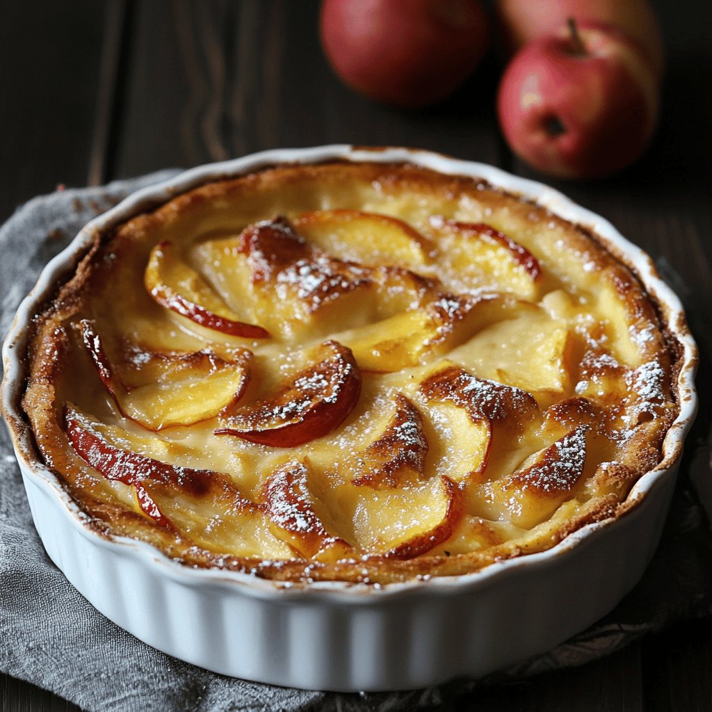 Clafoutis aux pommes