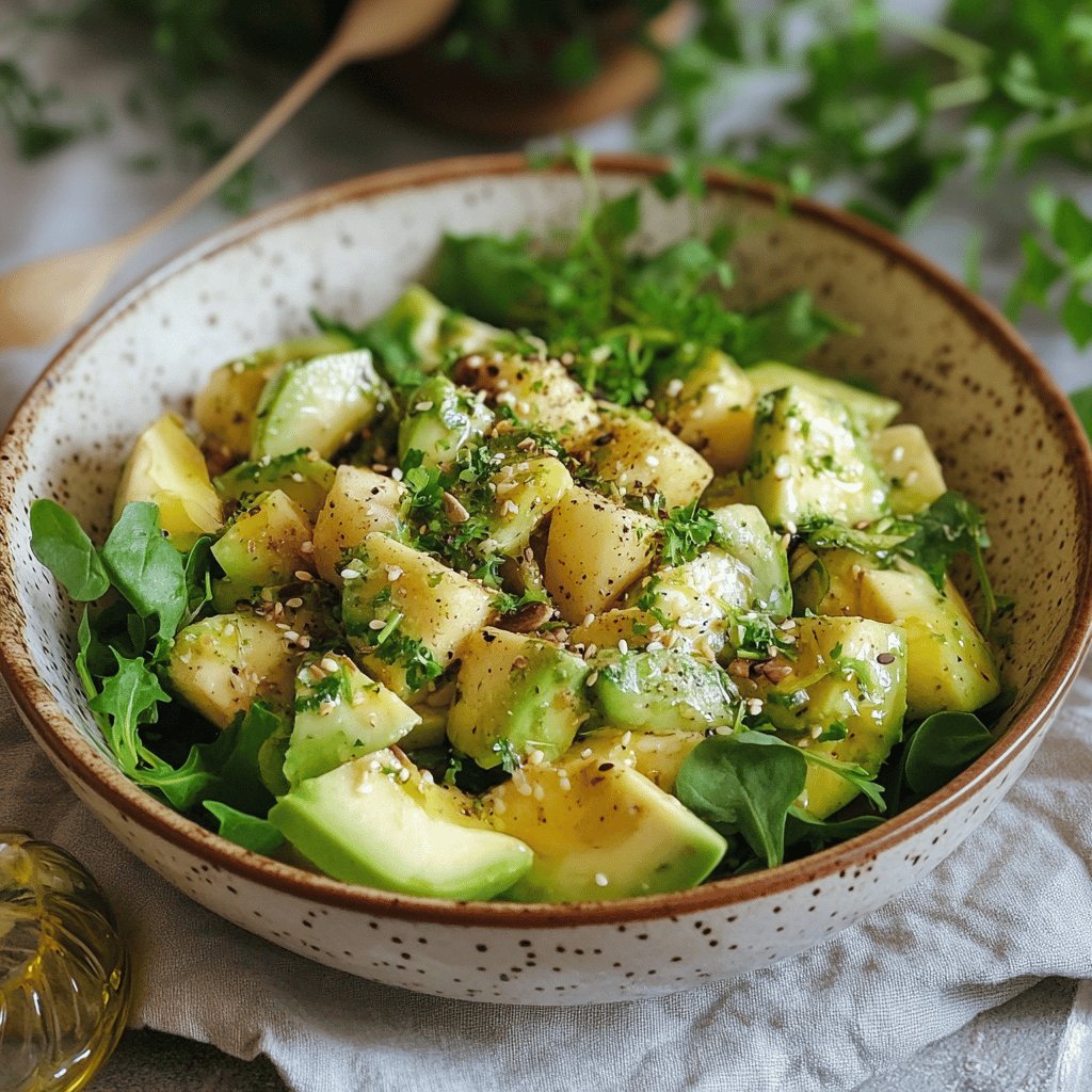 Salade Merveilleuse à l'Avocat