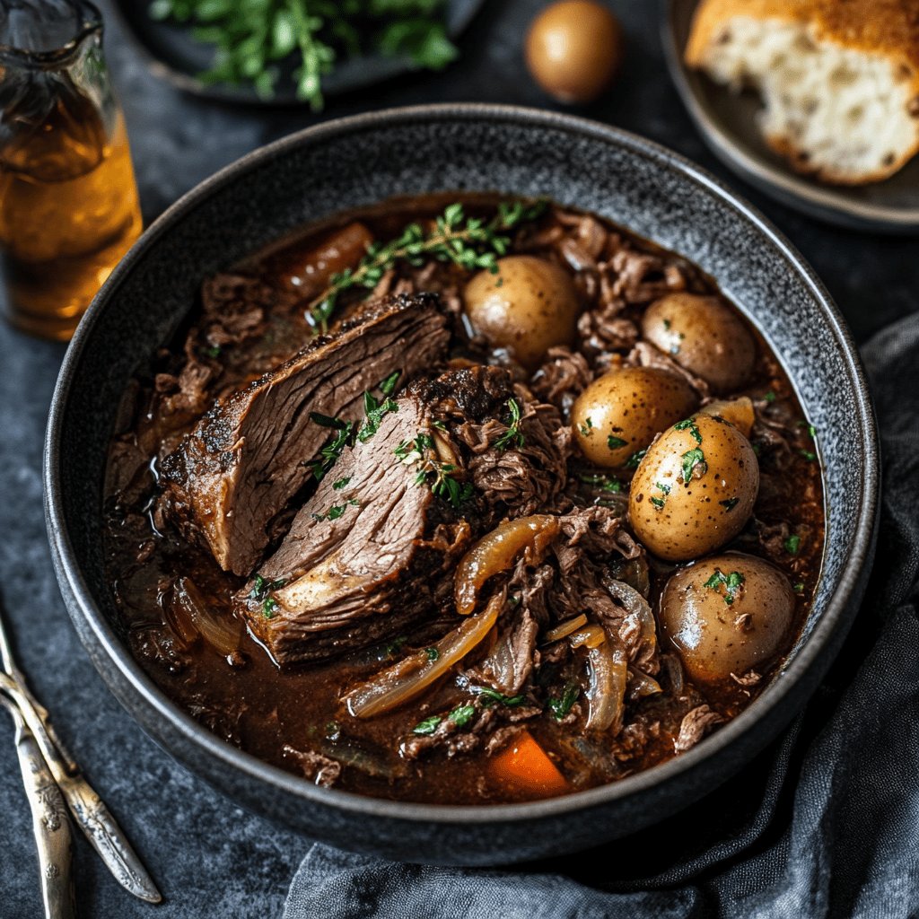 Bourguignon de Joue de Boeuf