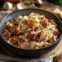 Choucroute à l'alsacienne au Cookeo