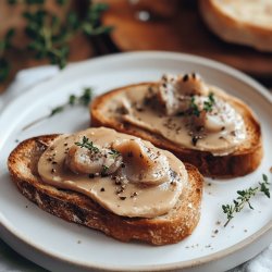 Toasts au foie gras et pain d'épices