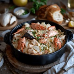 Choucroute de la mer au vin blanc