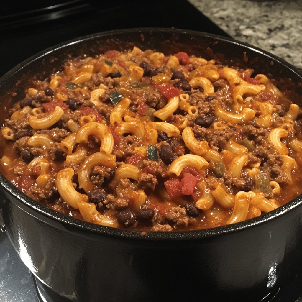 One-Pot Chili Mac