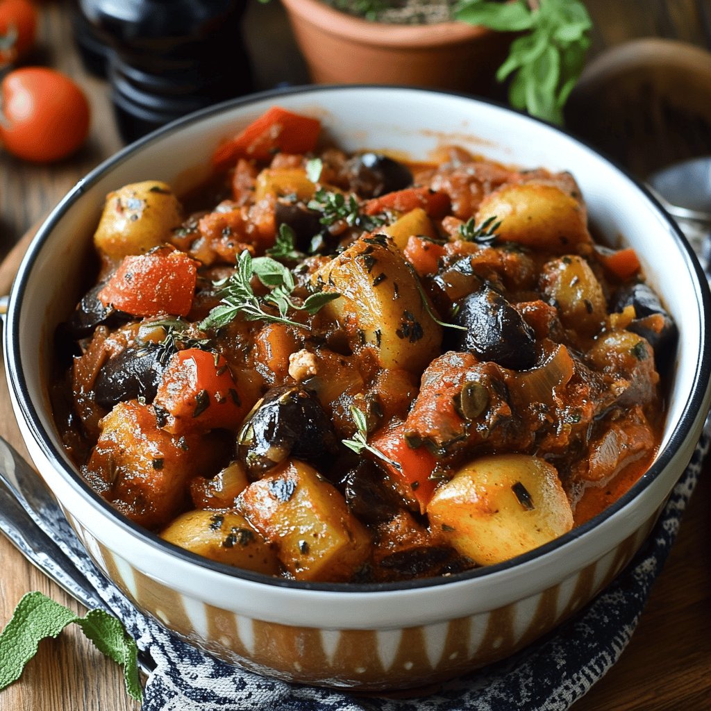 Tian provençal au Cookeo