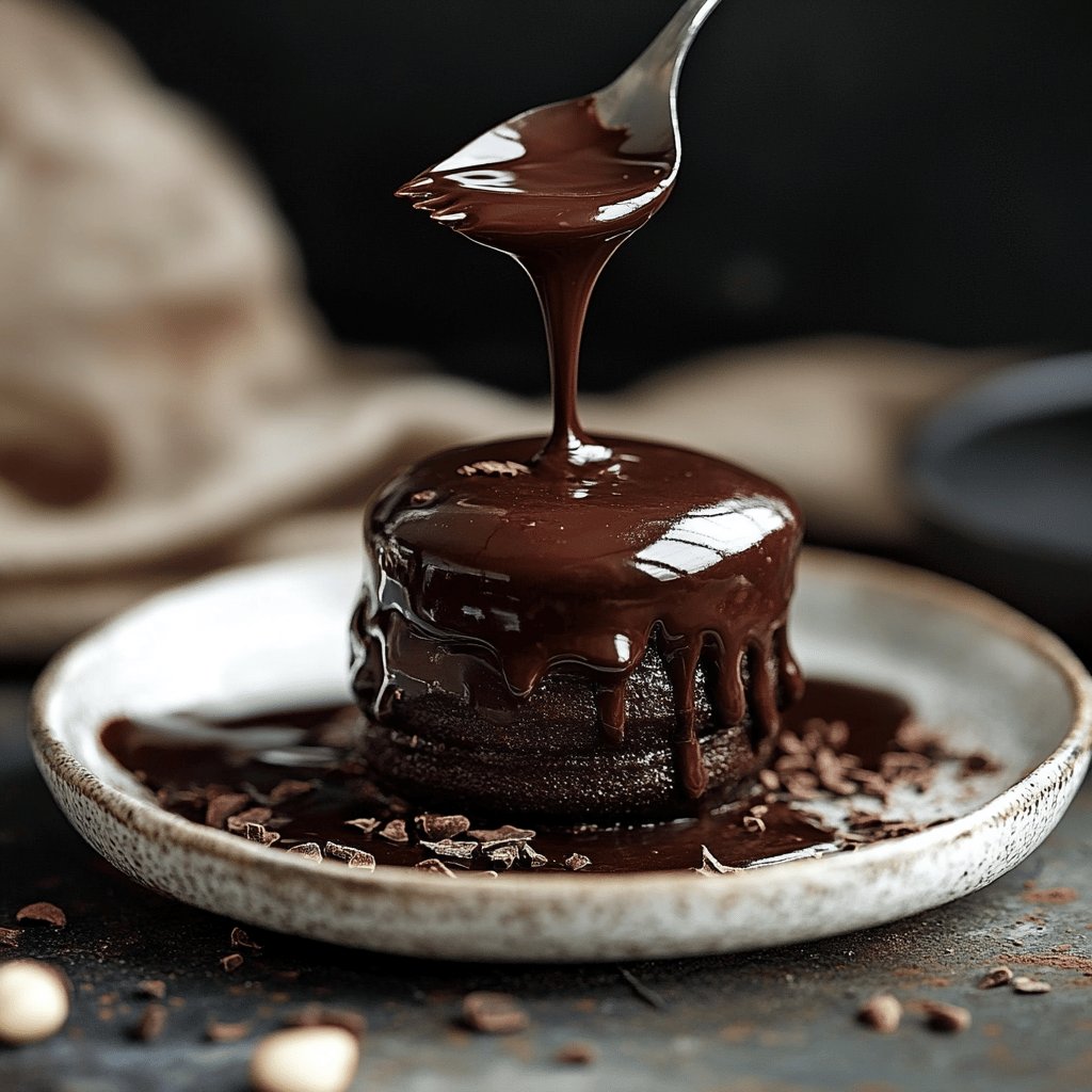 Fondant au chocolat classique